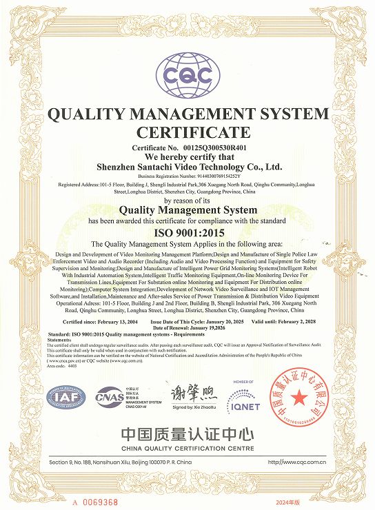 ISO 9001 Quality Management System